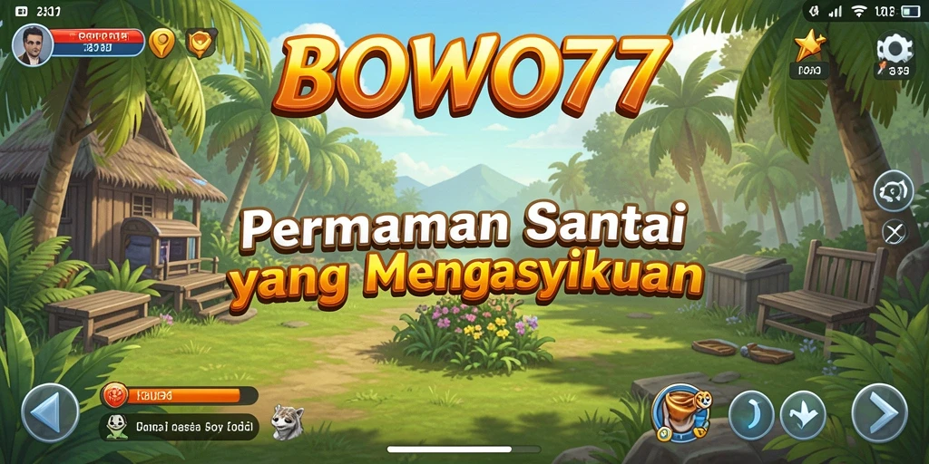 Screenshot utama <strong>BOWO77</strong> menunjukkan gameplay yang mengasyikkan dan penuh warna.
