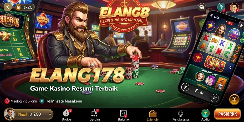 Tampilan menarik gameplay Kasino ELANG178 yang mendebarkan.