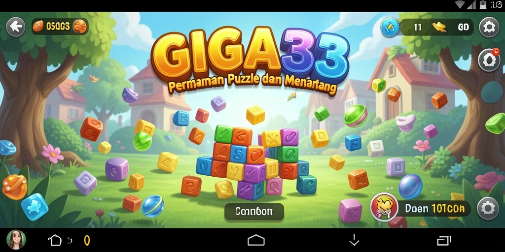 Tampilan menarik dari gameplay GIGA33 yang menantang.