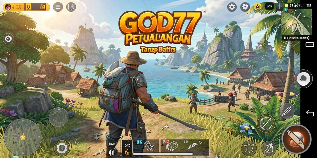Tangkapan layar menunjukkan gameplay mendebarkan di dunia terbuka.