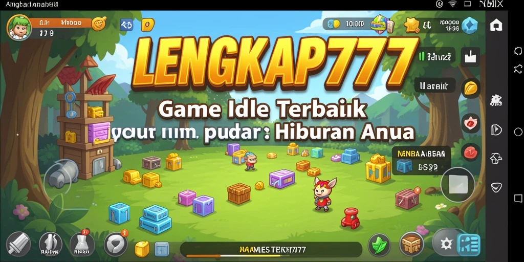 Tampilan gameplay LENGKAP777 yang menarik dan interaktif.