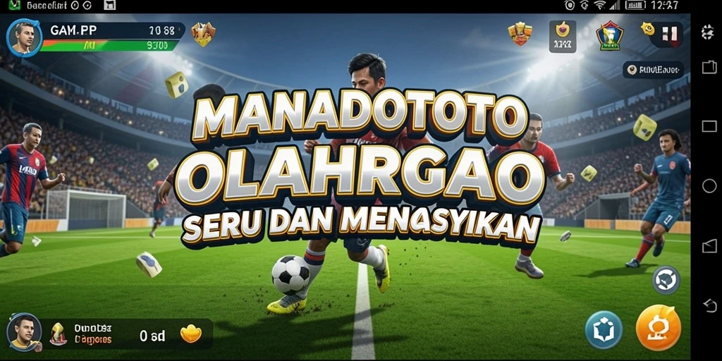 Tampilan gameplay seru dari MANADOTOTO yang memukau.