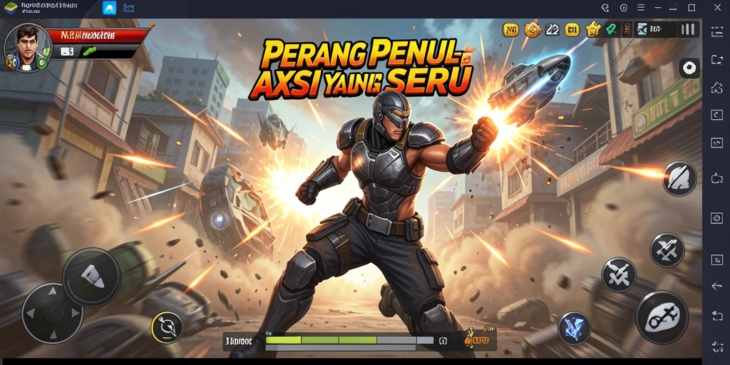 Tampilan gameplay N32 yang memukau dengan aksi yang mendebarkan.