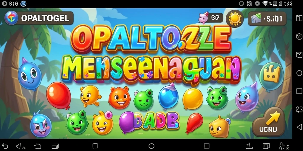 Tampilan gameplay menarik dari OPALTOGEL dengan berbagai puzzle menantang.