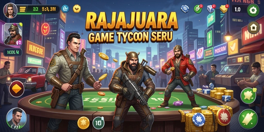 Screenshot menunjukkan gameplay menarik di RAJAJUARA