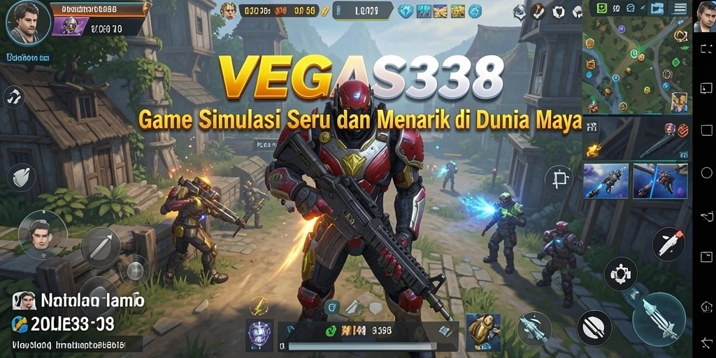Tampilan menakjubkan dari gameplay Simulation VEGAS338.